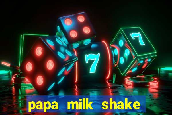 papa milk shake click jogos